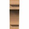 Ekena Millwork Mediterranean Rough Sawn Rafter Tail, Western Red Cedar, 4"W x 12"H x 48"L RFT04X12X48MED00RWR - alternate 3